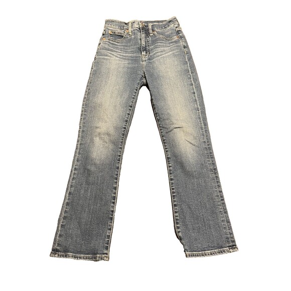 Gap Women's Kick Fit High Rise Jeans Size 25R Blue Denim Bootcut - Picture 1 of 6